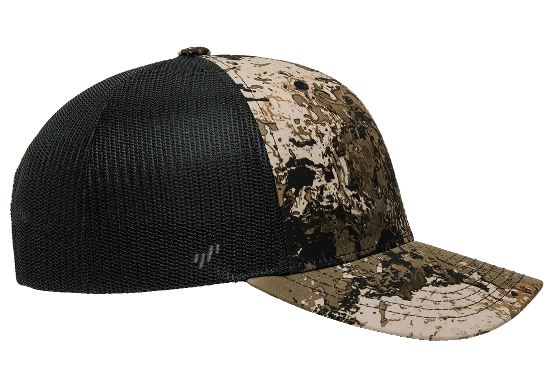 YP Classics Veil Camo Retro Trucker Cap | 6606VC-PD-ONE