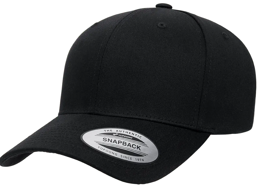 YP Classics Retro Cotton Twill Snapback Cap