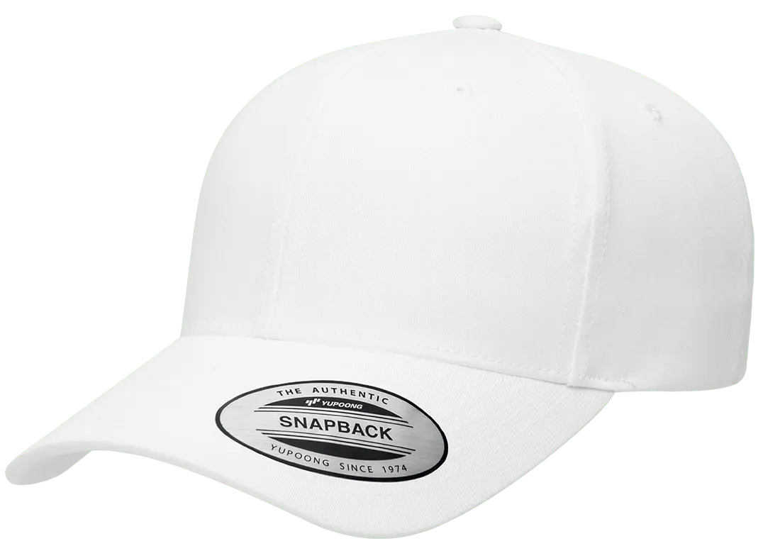 YP Classics Retro Cotton Twill Snapback Cap