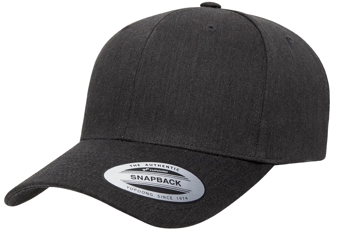 YP Classics Retro Cotton Twill Snapback Cap