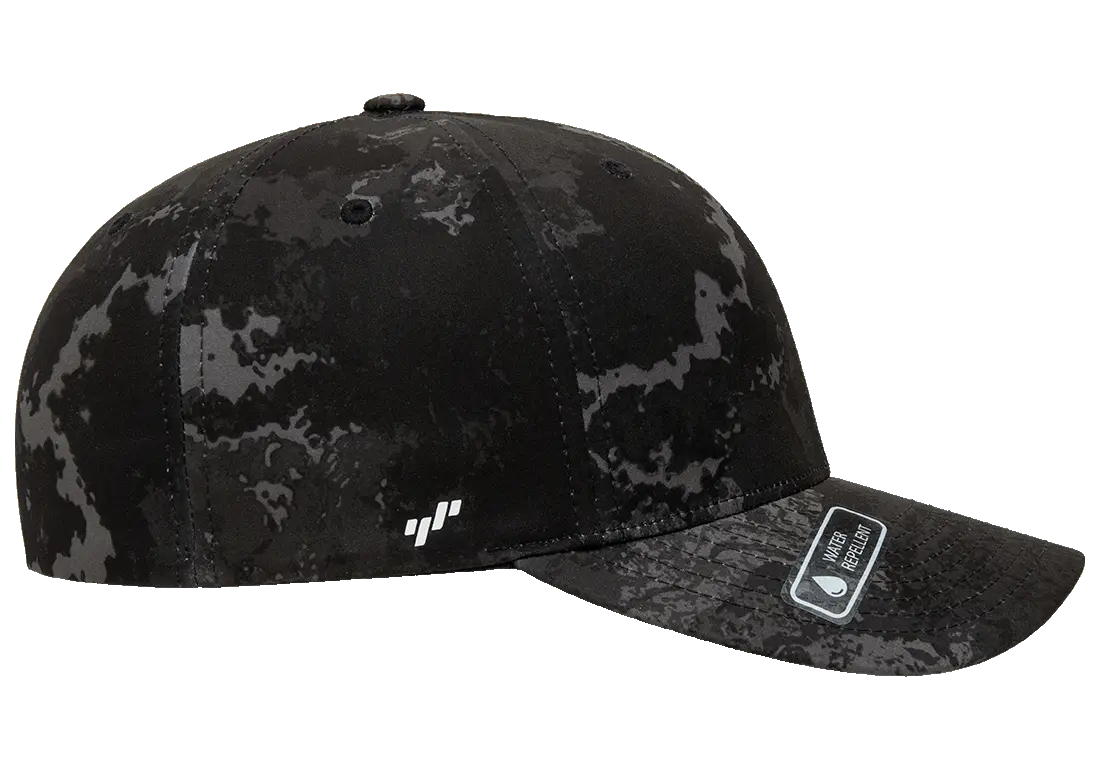 Flexfit Veil Camo 6-Panel Structured Fitted Baseball Cap | 6277VC-PD-SM