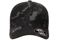 Flexfit Veil Camo 6-Panel Structured Fitted Baseball Cap | 6277VC-PD-SM