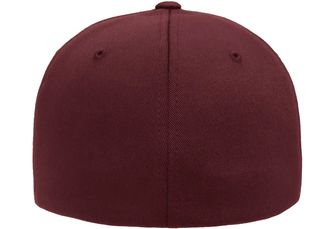 Flexfit Wooly Combed 6-Panel Fitted Baseball Cap