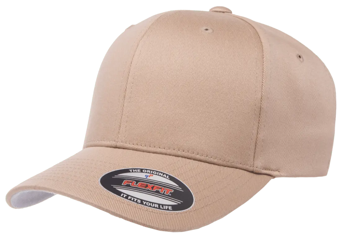 Flexfit Wooly Combed 6-Panel Fitted Baseball Cap