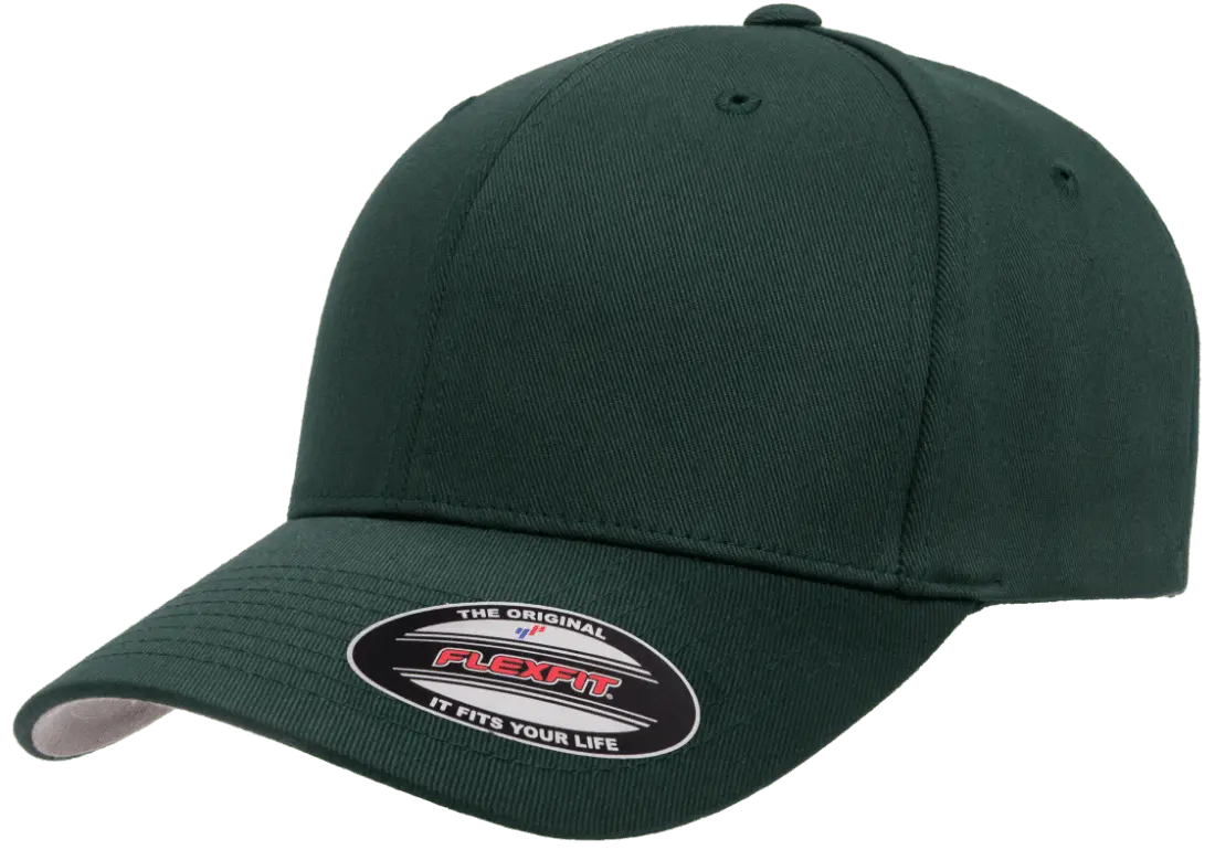 Flexfit Wooly Combed 6-Panel Fitted Baseball Cap