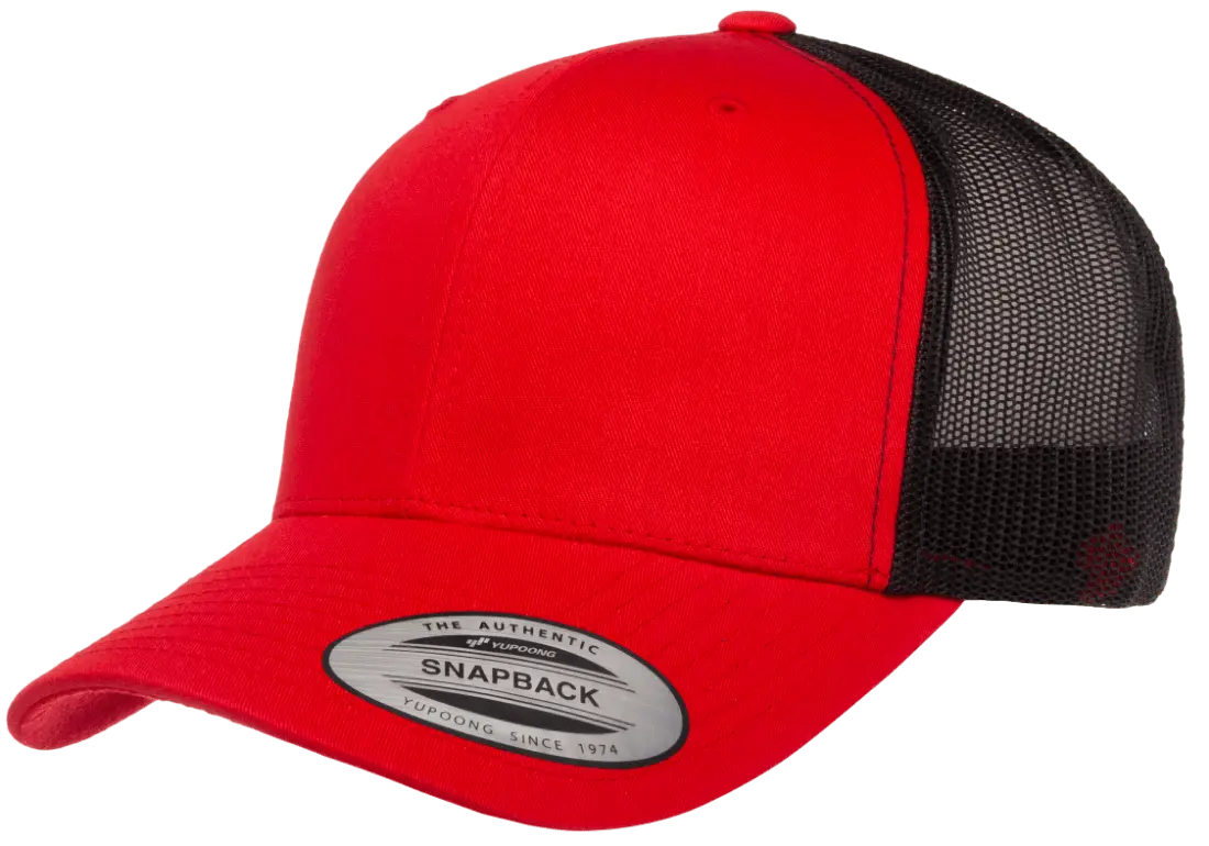 YP Classics Retro Trucker Cap 2-Tone Snapback