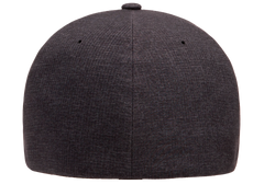 Flexfit Delta Carbon Cap - 2 Tone, Melange Blue/Melange Charcoal