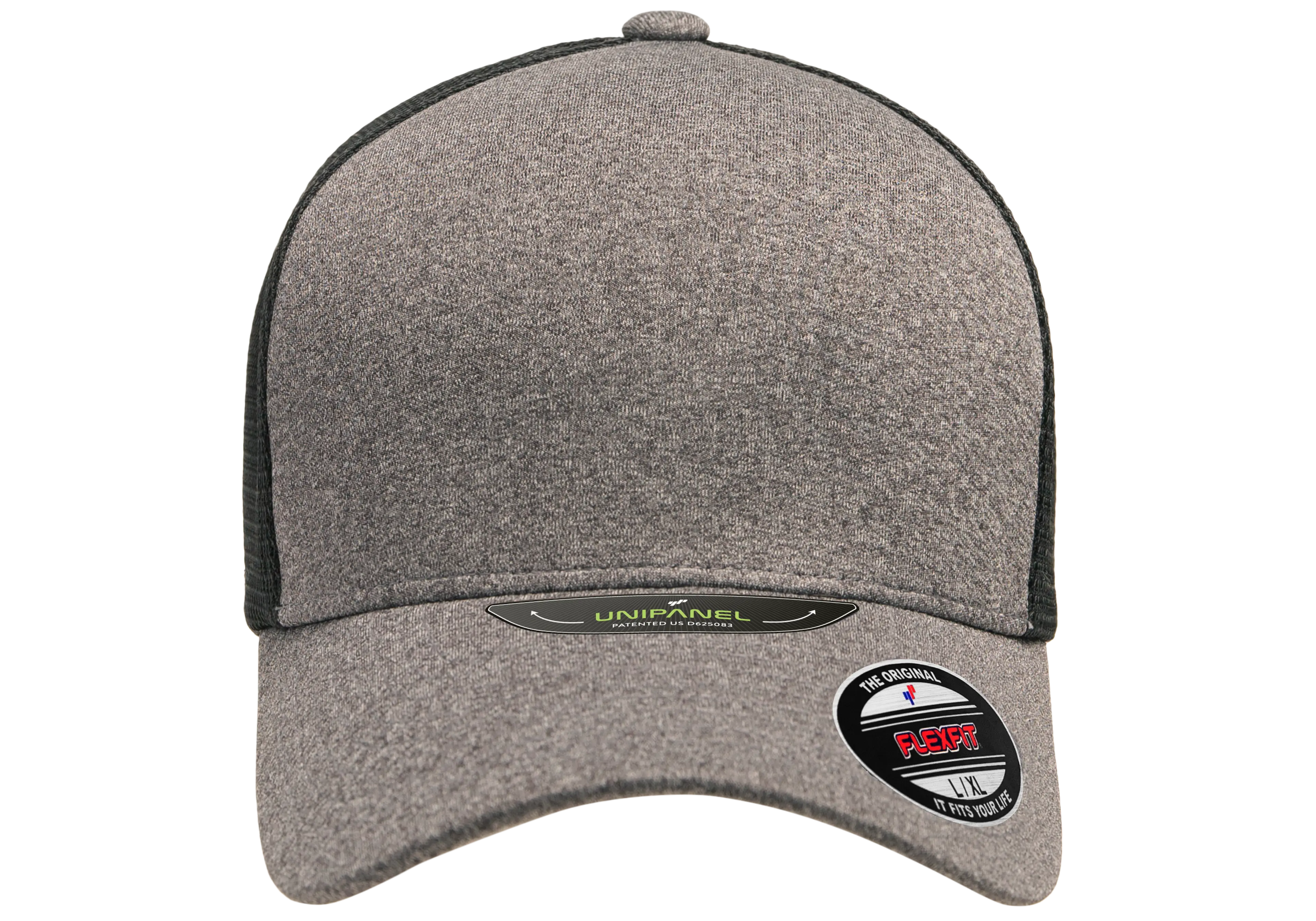 Flexfit Unipanel Trucker Mesh Cap, Fused Front, Stretch Fit