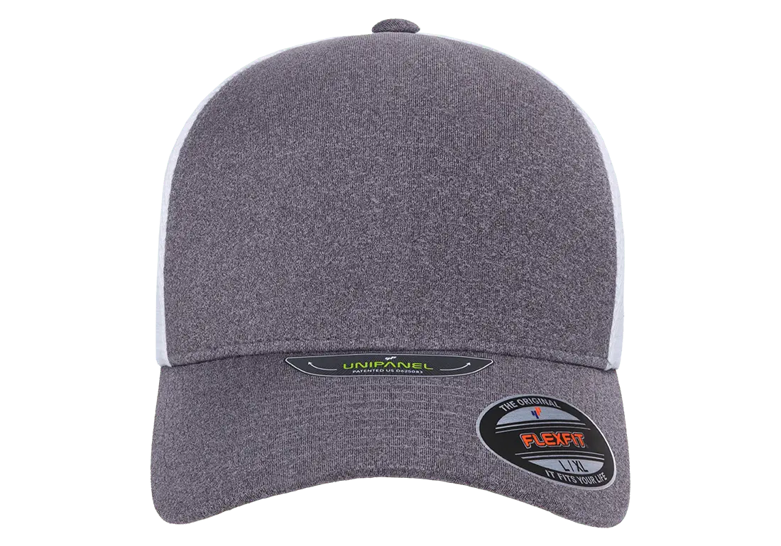 Flexfit Unipanel Trucker Mesh Cap, Fused Front, Stretch Fit
