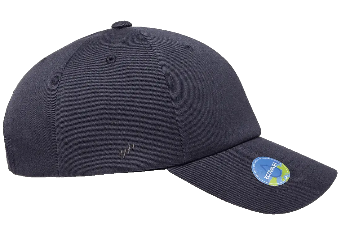 YP Classics Ecowash Dad Cap - Black