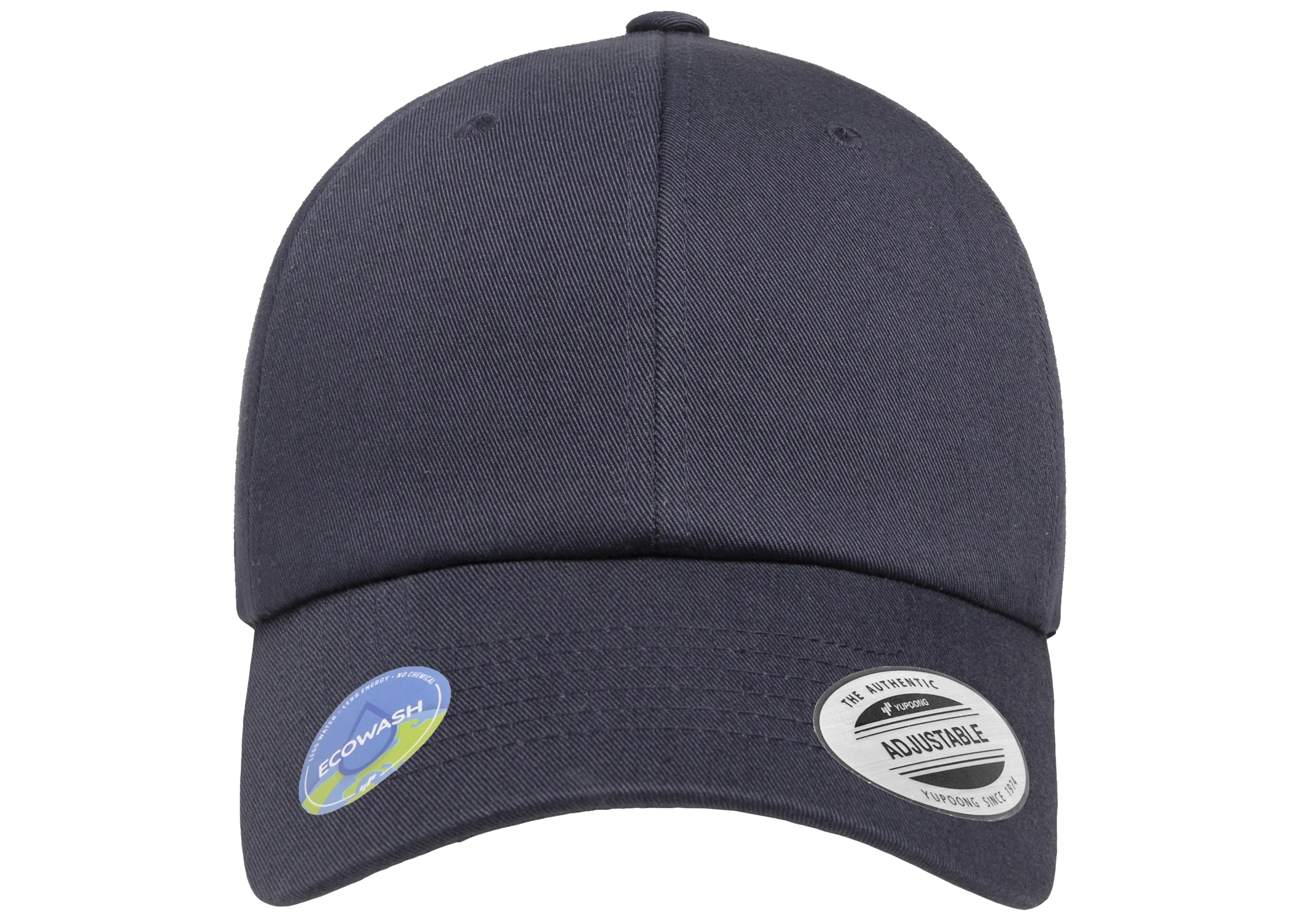 YP Classics Ecowash Dad Cap - Black