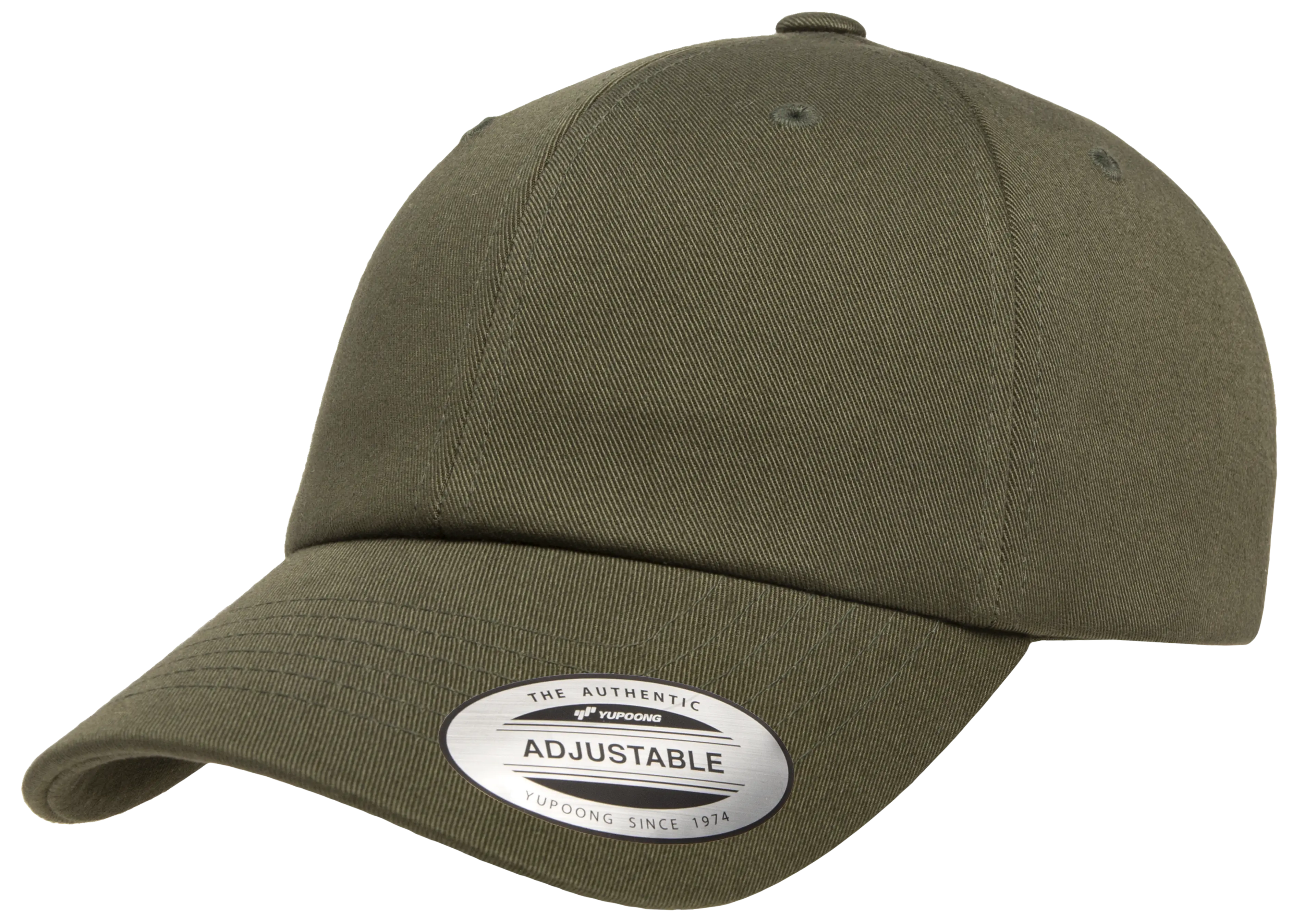 YP Classics Ecowash Dad Cap - Black