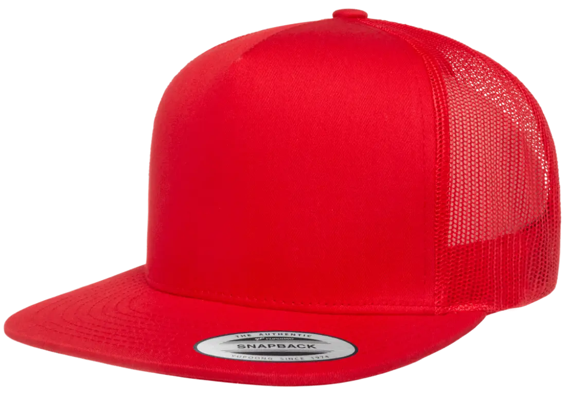 YP Classics Classic Trucker Cap Mesh Back Snapback