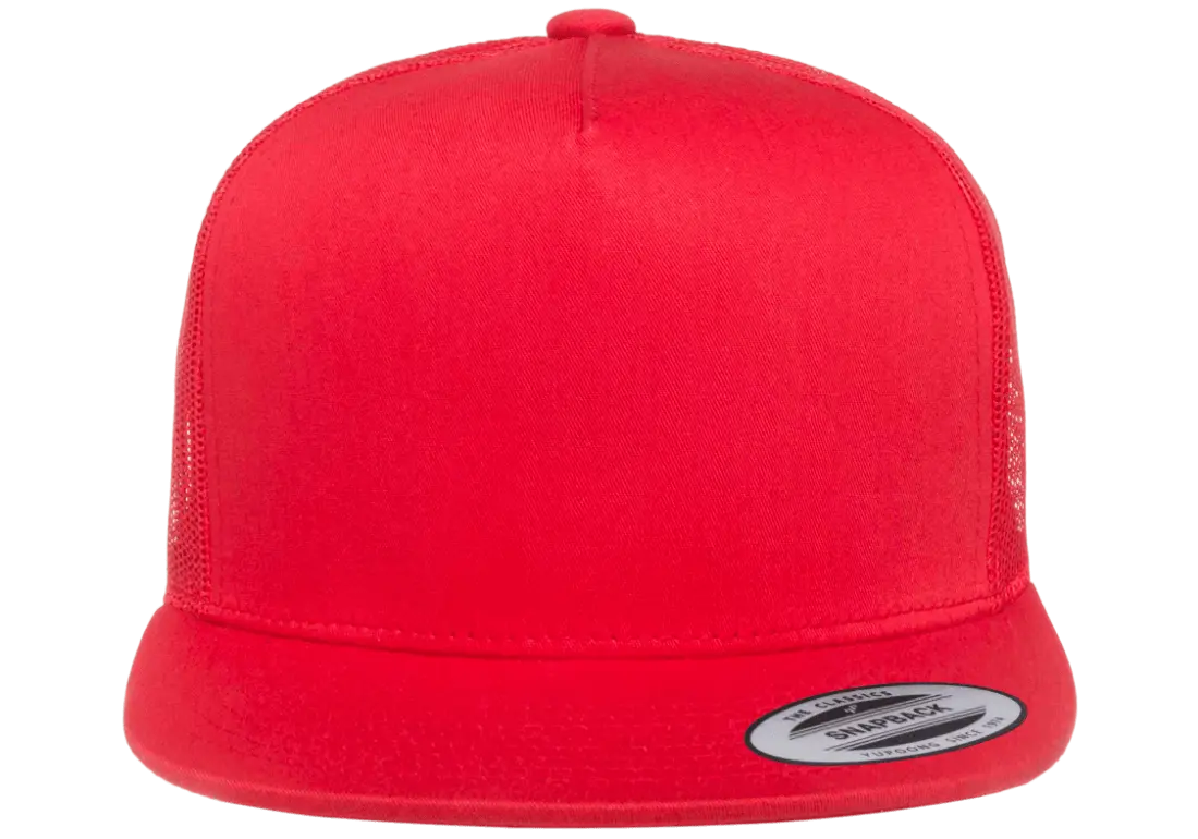 YP Classics Classic Trucker Cap Mesh Back Snapback