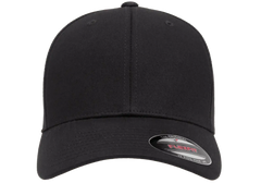 Flexfit Cotton Twill Cap, 6-Panel Structured Fitted Hat
