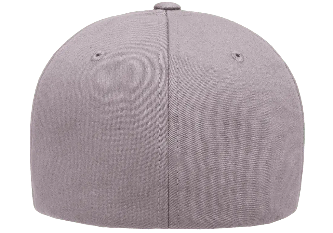 Flexfit Cotton Twill Cap, 6-Panel Structured Fitted Hat