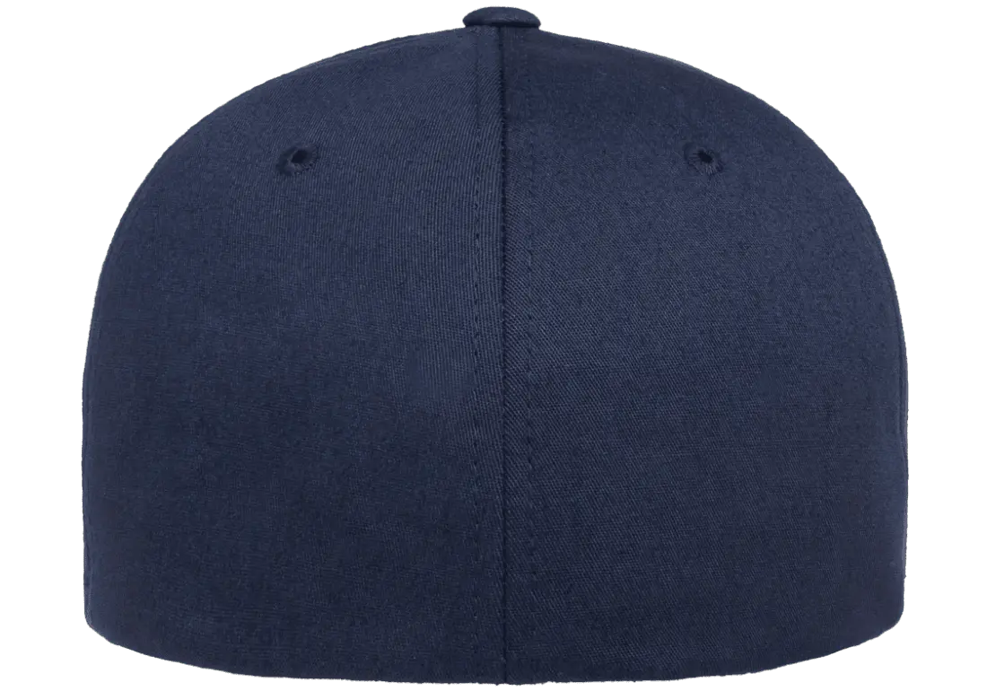 Flexfit Cotton Twill Cap, 6-Panel Structured Fitted Hat