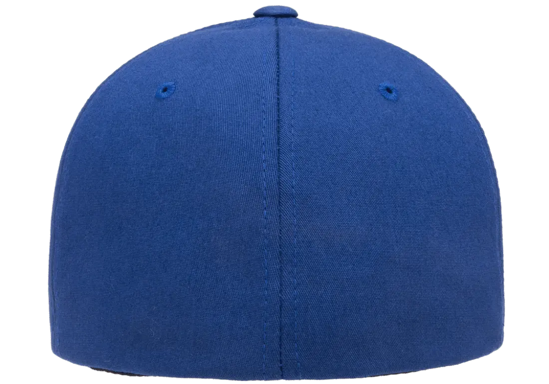 Flexfit Cotton Twill Cap, 6-Panel Structured Fitted Hat