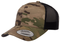 YP Classics Multicam Retro Trucker Cap