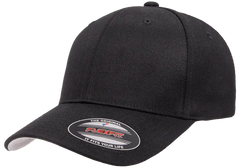 Flexfit Premium Wool Blend Fitted Cap | 6477-BK-SM
