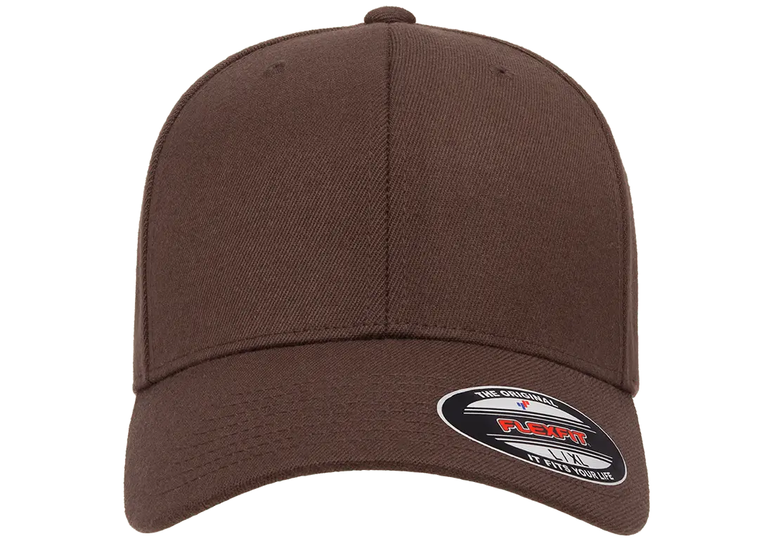 Flexfit Premium Wool Blend Fitted Cap | 6477-BK-SM