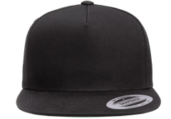 YP Classics 5-Panel Cotton Twill Snapback Cap