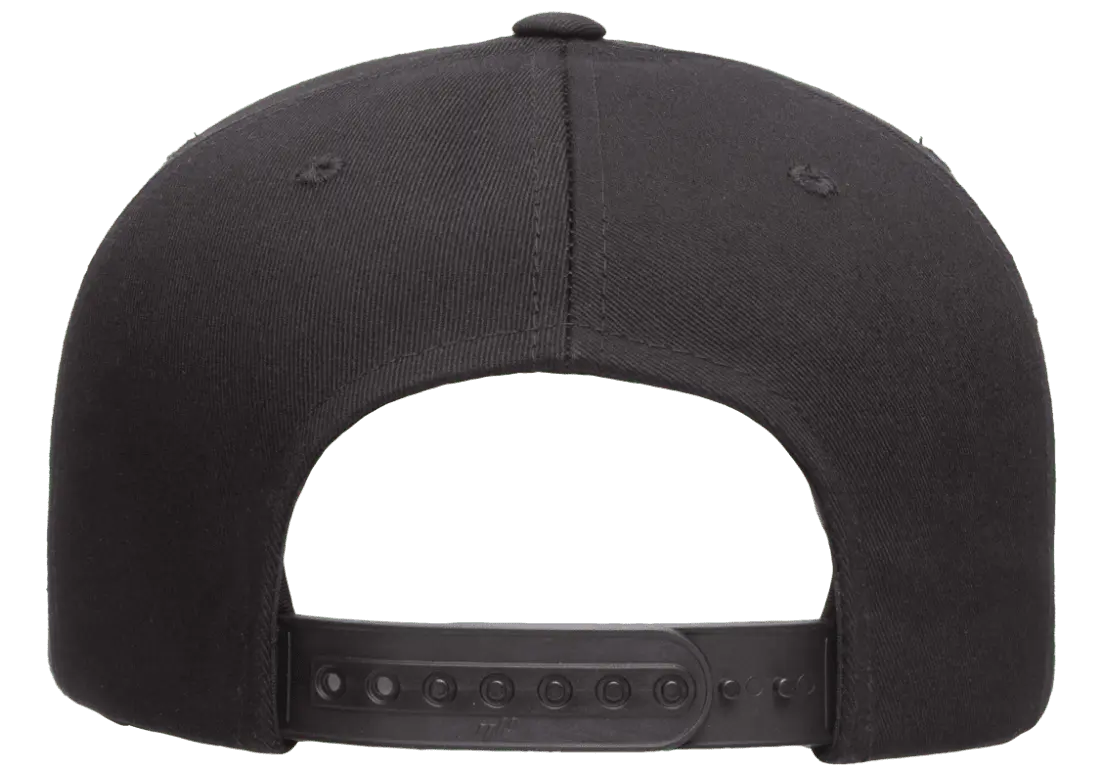 YP Classics 5-Panel Cotton Twill Snapback Cap