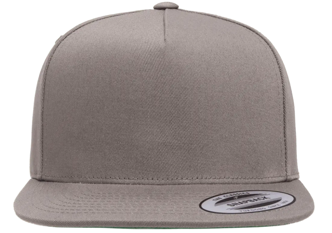YP Classics 5-Panel Cotton Twill Snapback Cap
