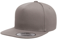 YP Classics 5-Panel Cotton Twill Snapback Cap