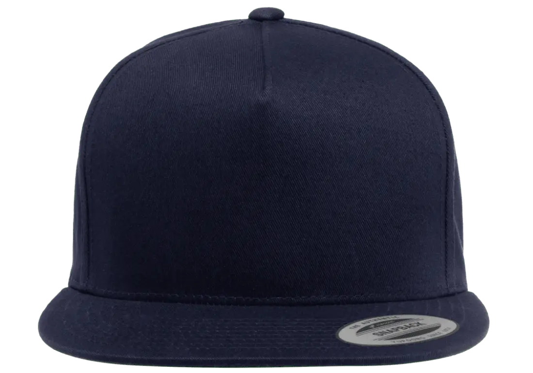 YP Classics 5-Panel Cotton Twill Snapback Cap