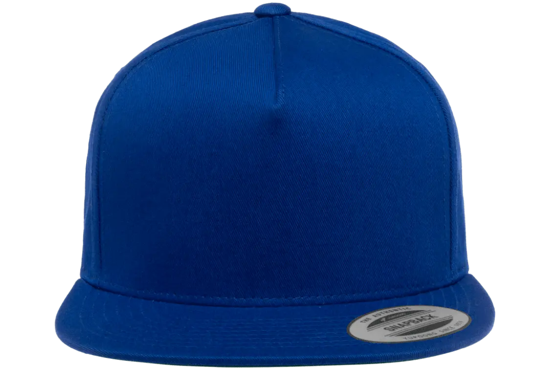 YP Classics 5-Panel Cotton Twill Snapback Cap