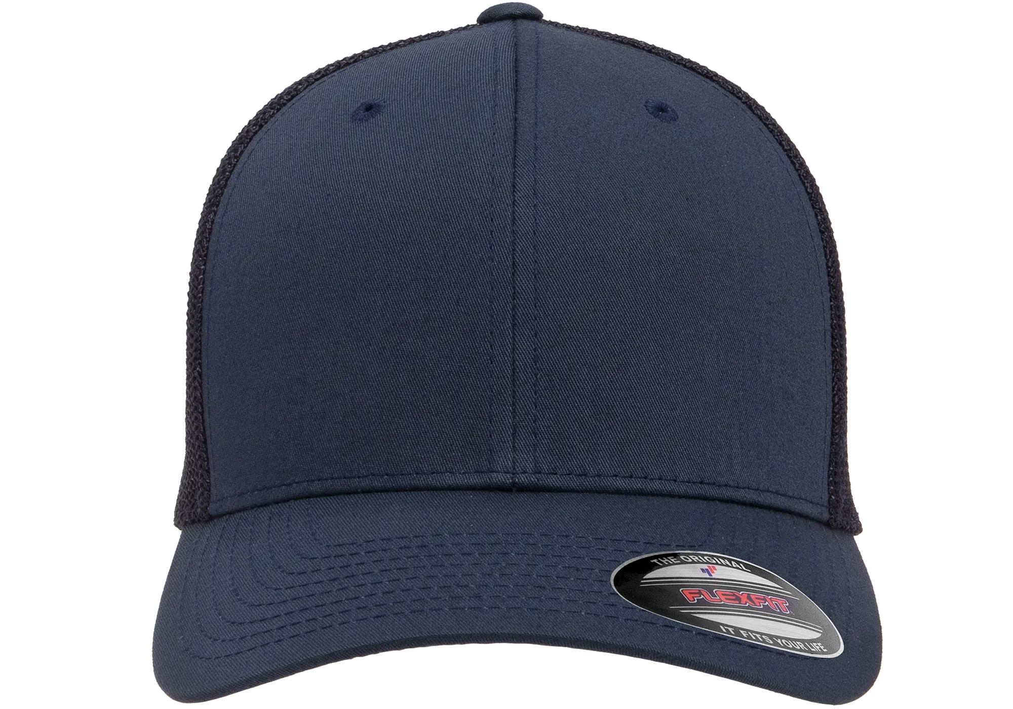 Flexfit Trucker Mesh Cap, Structured, Stretch-Fit