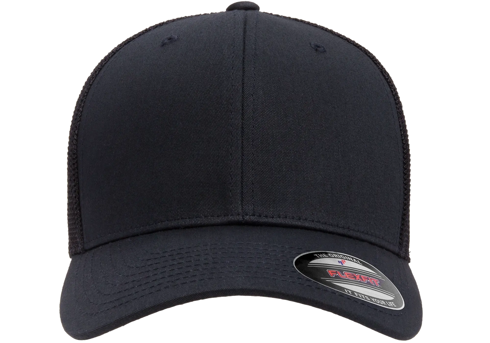 Flexfit Trucker Mesh Cap, Structured, Stretch-Fit