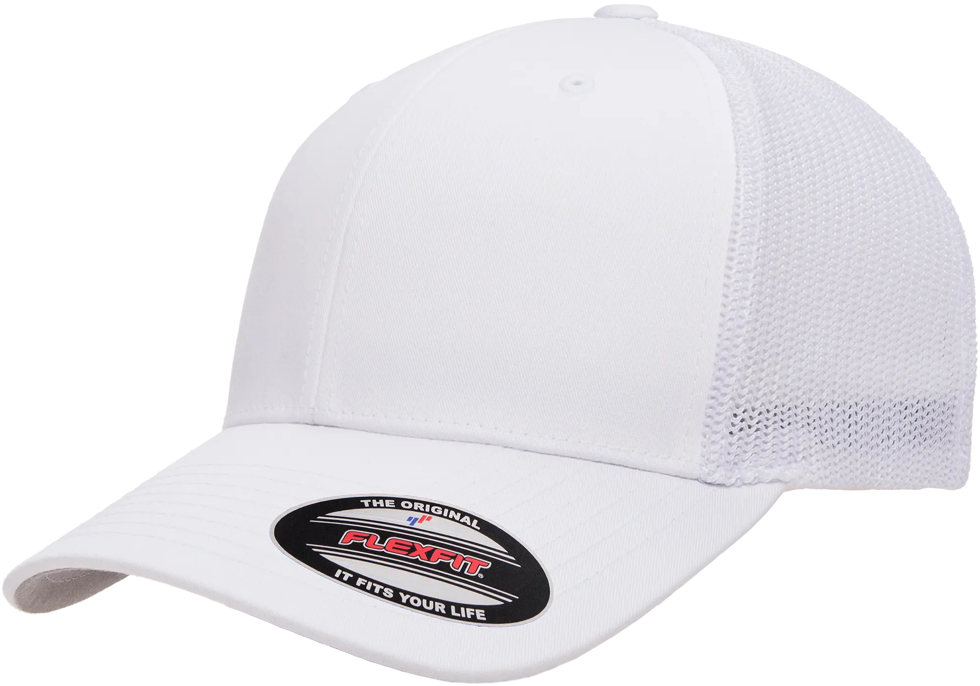 Flexfit Trucker Mesh Cap, Structured, Stretch-Fit