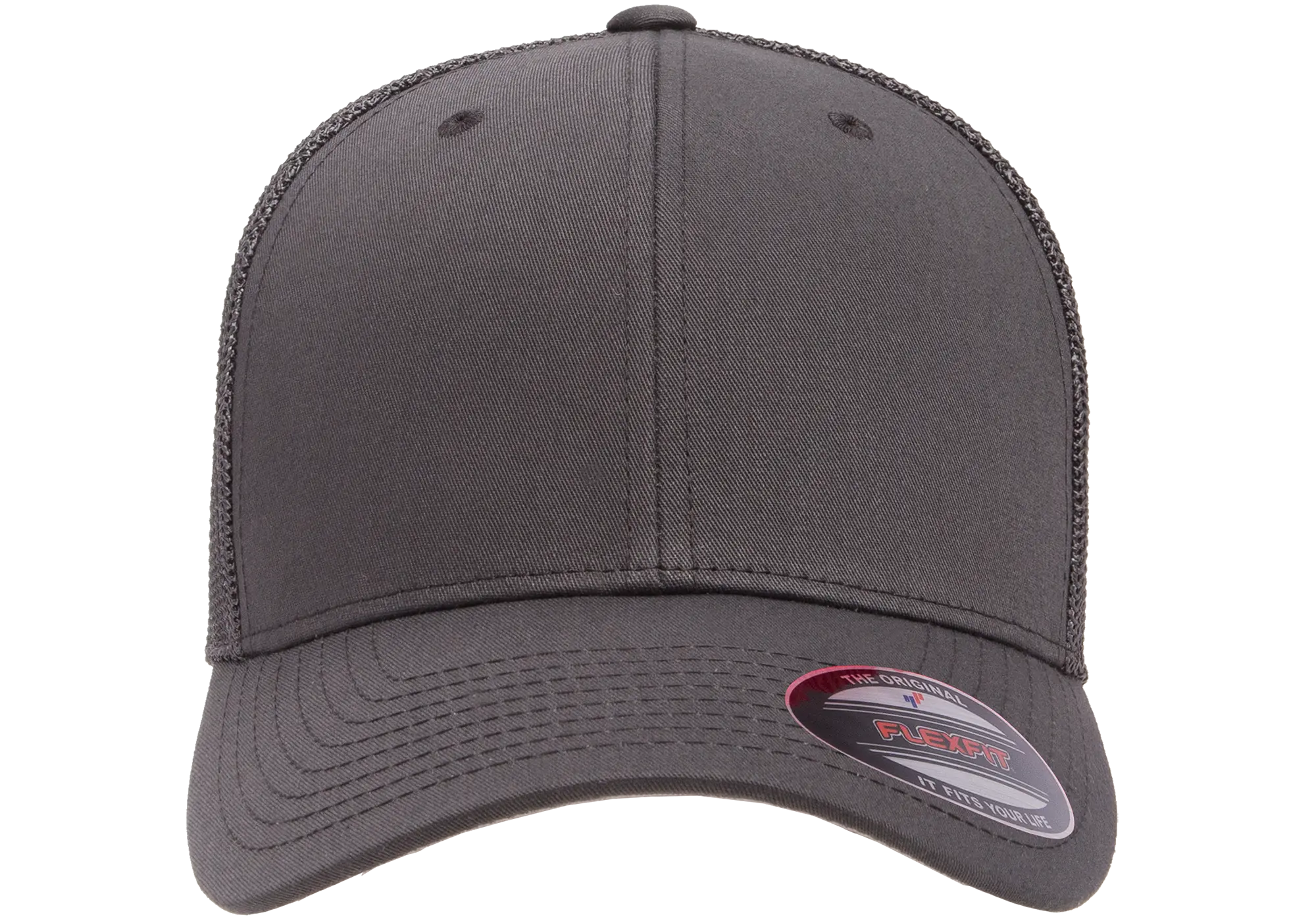 Flexfit Trucker Mesh Cap, Structured, Stretch-Fit