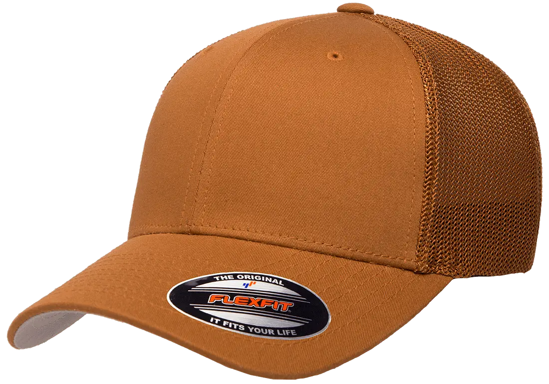 Flexfit Trucker Mesh Cap, Structured, Stretch-Fit