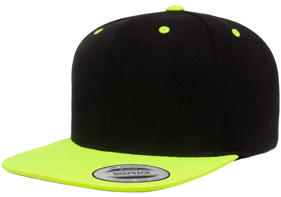 YP Classics Premium Snapback Cap 2-Tone