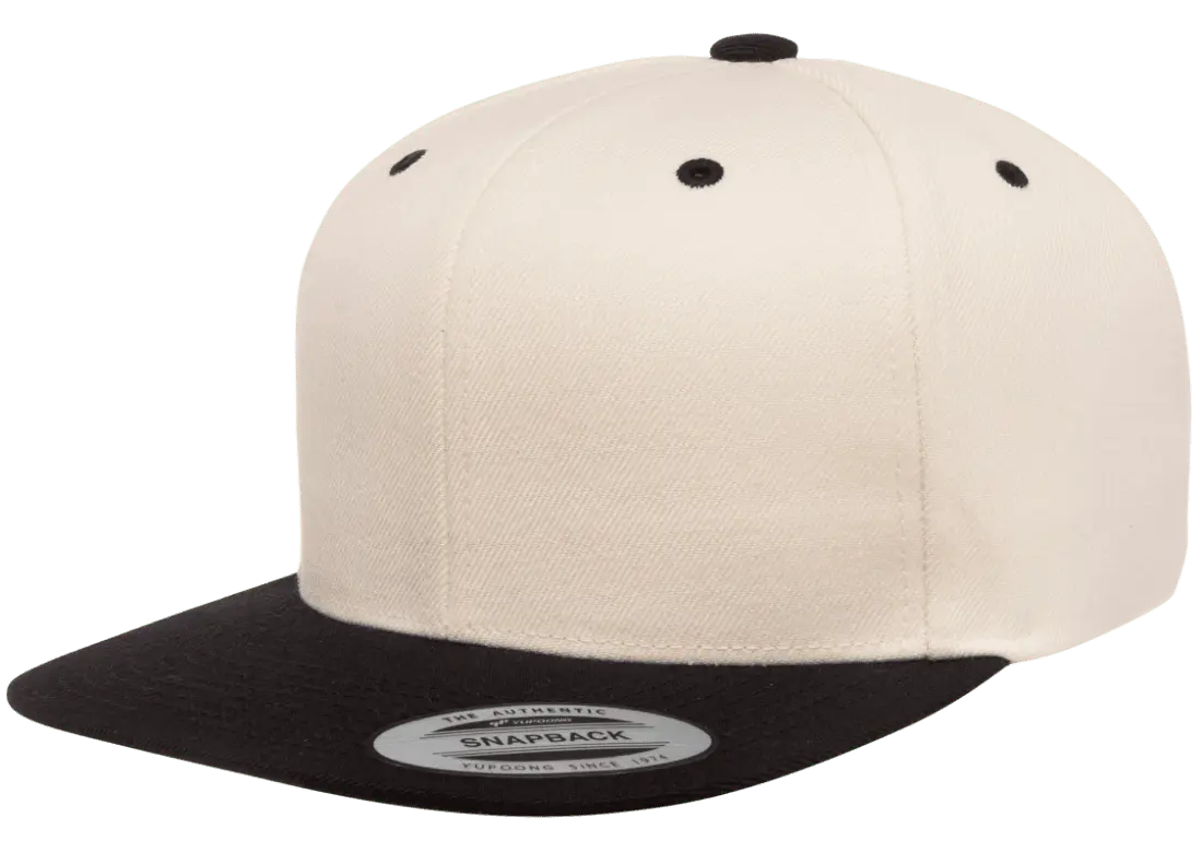 YP Classics Premium Snapback Cap 2-Tone