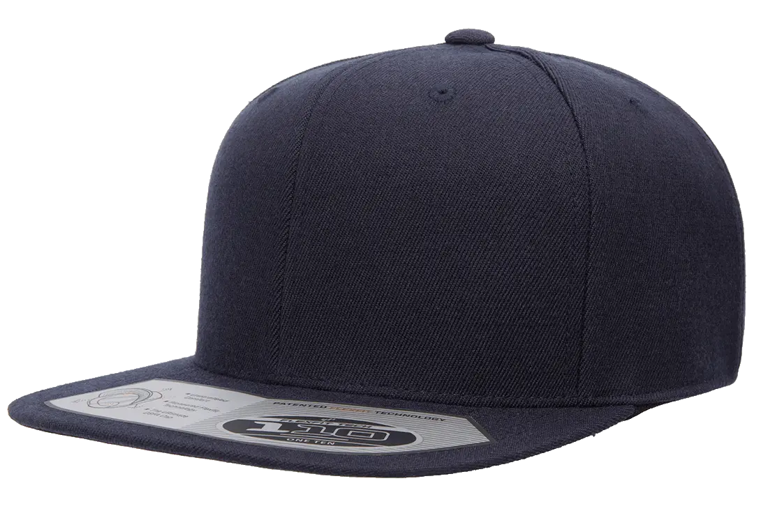 Flexfit 110 Premium Snapback Cap | 110F-BK-ONE