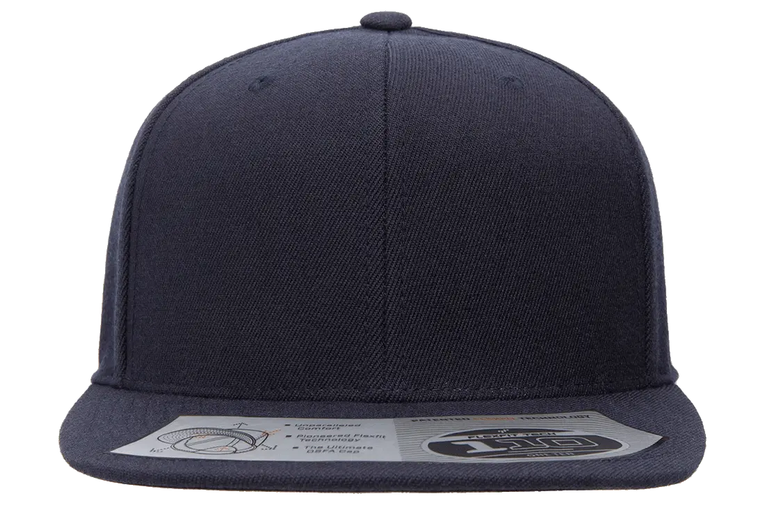 Flexfit 110 Premium Snapback Cap | 110F-BK-ONE