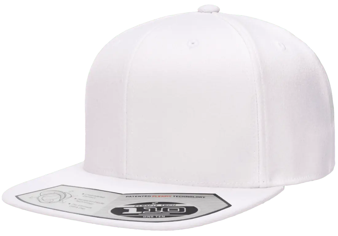 Flexfit 110 Premium Snapback Cap | 110F-BK-ONE