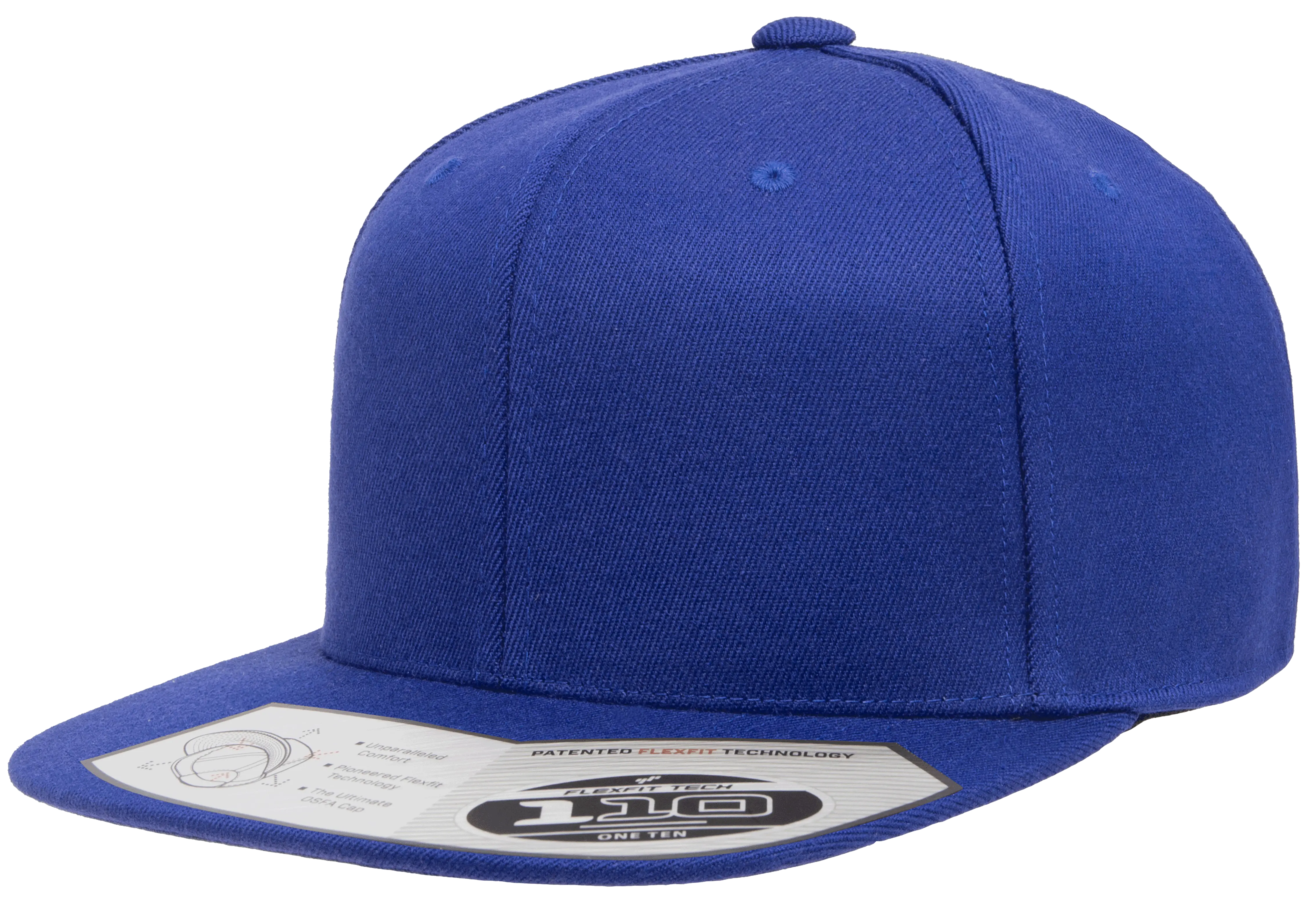 Flexfit 110 Premium Snapback Cap | 110F-BK-ONE