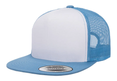 YP Classics Classic Trucker Cap - White Front Panel
