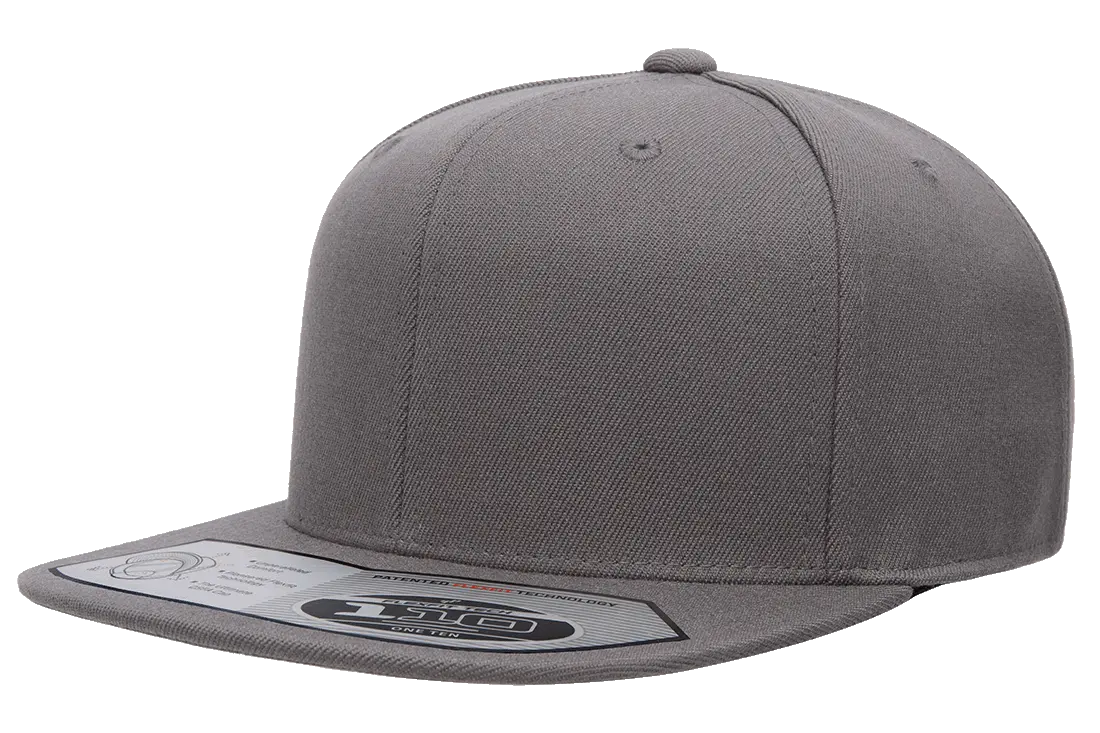 Flexfit 110 Premium Snapback Cap | 110F-BK-ONE