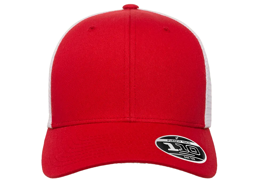 Flexfit 110 Mesh Cap, 2-Tone, Adjustable Snapback, Trucker Hat