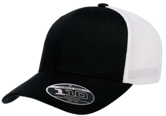 Flexfit 110 Recycled Mesh Cap - 2-Tone | 110RT-BKWH-ONE
