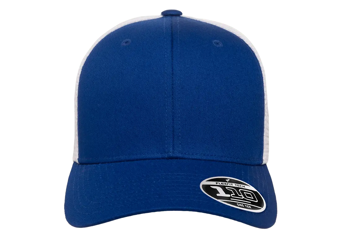 Flexfit 110 Mesh Cap, 2-Tone, Adjustable Snapback, Trucker Hat