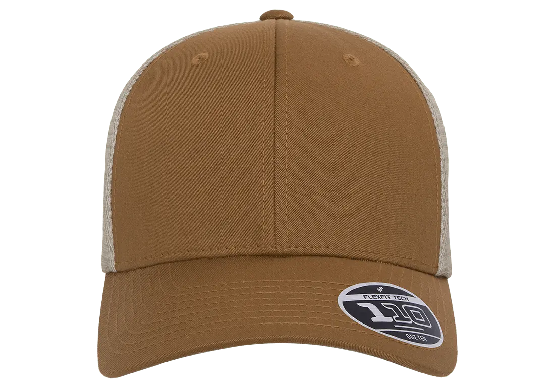 Flexfit 110 Mesh Cap, 2-Tone, Adjustable Snapback, Trucker Hat