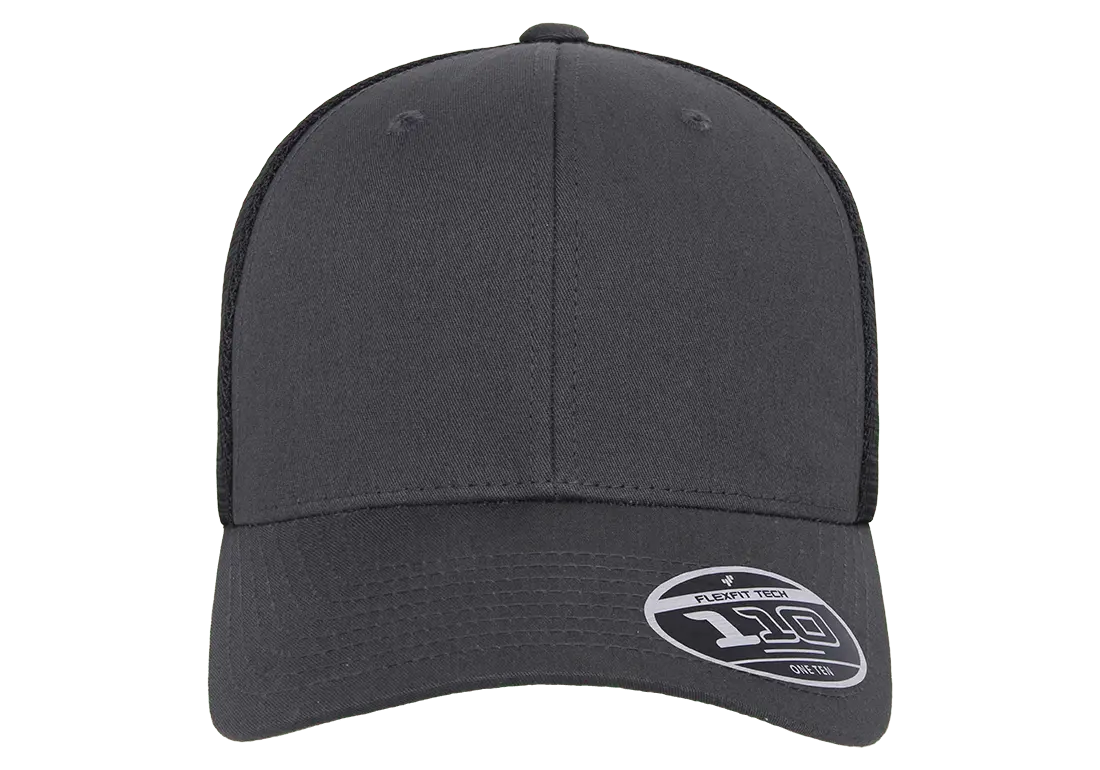 Flexfit 110 Mesh Cap, 2-Tone, Adjustable Snapback, Trucker Hat