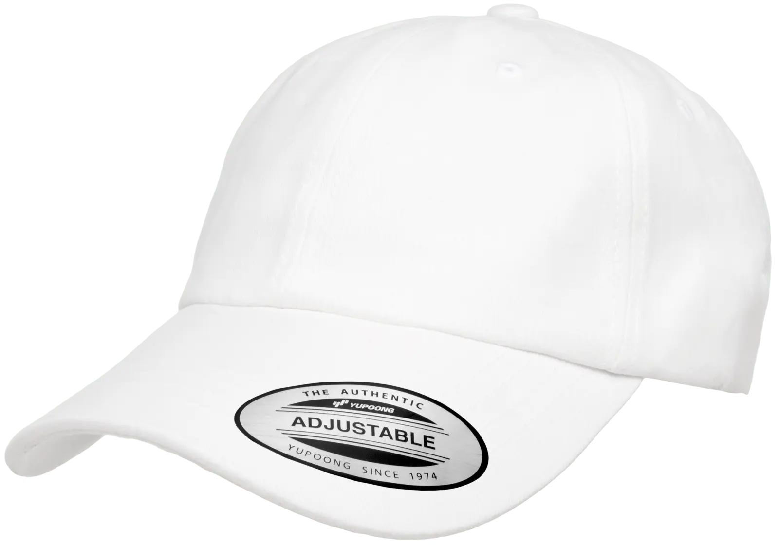 YP Classics Peached Cotton Twill Dad Cap - Black